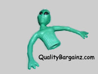 Green Alien Fingerpuppet