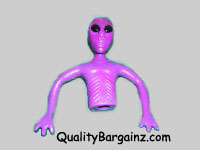 Purple Alien Fingerpuppet